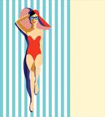 Sunbathing Beach