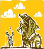 Knight with Dragon