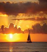 Ocean Boat Freedom Theme