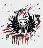 Comic Dead Skull Face
