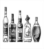 Ink Drawing Beverages