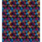 3D Cube Stripes Style