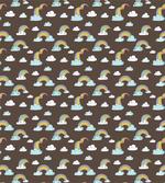 Doodle Rainbow and Clouds