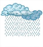 Rain Cloud Sketch Fall