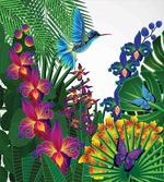 Vibrant Tropical Jungle