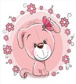 Puppy Daisy Flowers
