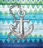 Nautical Chevron Zigzags