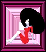 Pop Art Vintage Woman