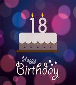 Cartoon Birthday Cake