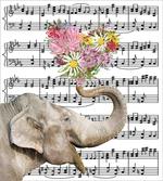 Floral Trunk Music Notes