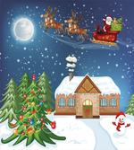 Santa with Rudolf