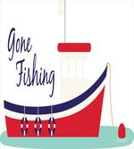 Cartoon Fishing Boat