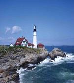Lighthouse House on Rock