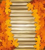 Fallen Leaves Rustic Style