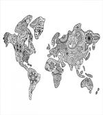 Floral Continents artwork