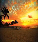 Romantic Sunset Scenery