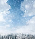 Snow Falling New York