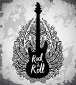 Retro Electric Guitar