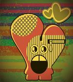 Monster Heart Grunge