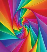 Abstract Art Vivid Swirl