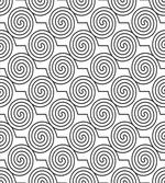 Diagonal Zigzag Swirl