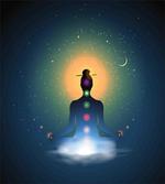 Meditating Woman Chakra