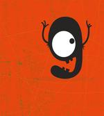 Cartoon Letter G Monster