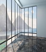 Mountain Ocean Scenery