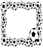 Football Frame Pattern