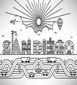 City Typography Letters