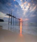 Sunset Ocean Romance
