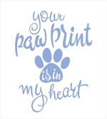 Paw Print is in My Heart