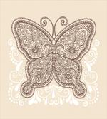 Ornament Abstract Butterfly