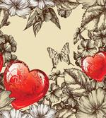 Flowers and Butterfly