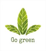 Eco Concept Green Leaves