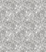 Hand Drawn Striped Flowers