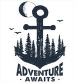 Anchor Hand Drawn Art