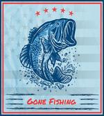 Vintage Trout Fish