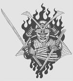 Ghost Ninja Fire Oriental