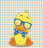 Hipster Boho Cool Duck