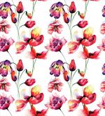 Blooming Tulip Poppy