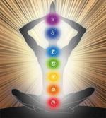Athletic Man Mediating