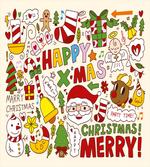 Santa Claus Snowman Angel
