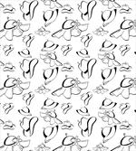 Monochrome French Hats artwork