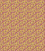 Abstract Roses and Dots Art