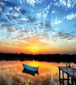 Little Boat on Pond