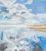 Oil Painting Beach Summer