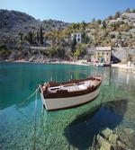 Tranquil Scene Boat on Bay