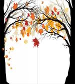 Trees with Dried Leaves artwork