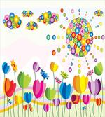 Abstract Flower Summer